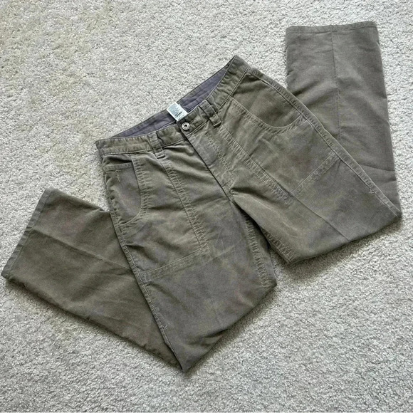 The North Face Men's Corduroy Beige Pants Size 34 Regular Style# 0206 Outdoor - Picture 3 of 16